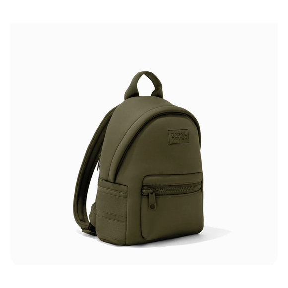 Dagne Dover DAKOTA NEOPRENE Mini BACKPACK Olive Green - Picture 2 of 15